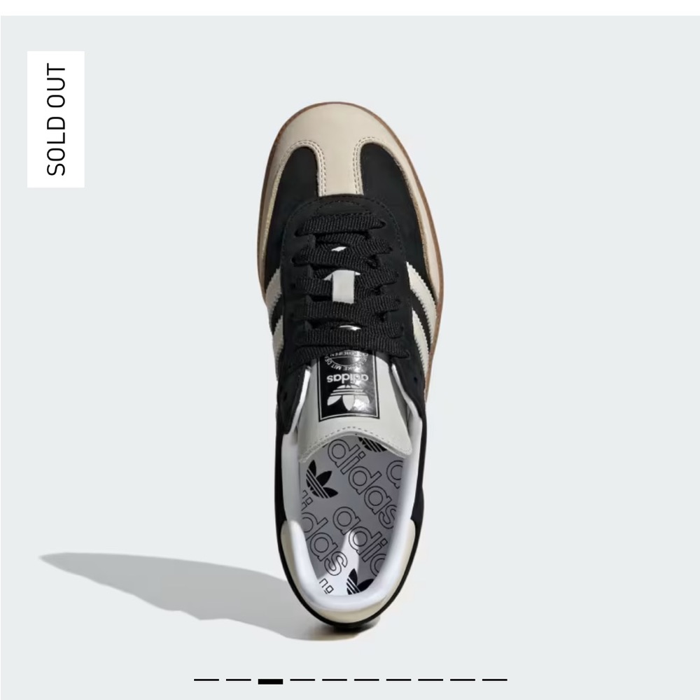 SOLD OUT - adidas Samba OG black wonder white
